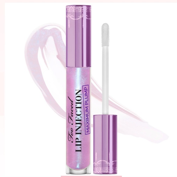Too Faced Lip Injection Maximum Plump Strength Plumper Gloss -blueberry buzz - Picture 6 of 6